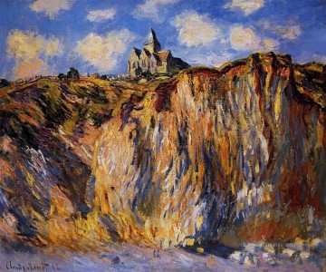 die Kirche bei Varengeville Morgen Effect Claude Monet Ölgemälde